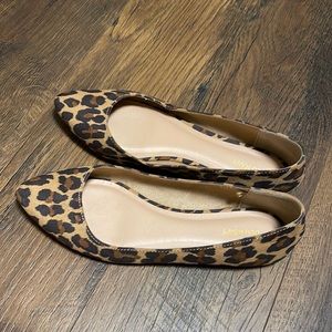 Leopard Print ballet flat
